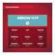 Arrow Fastener Klammer Feindraht H19 verzinkt Stahl