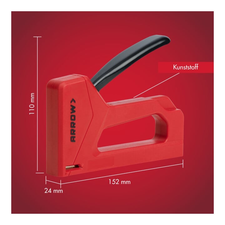 Arrow Handtacker JT21 kompakt leicht