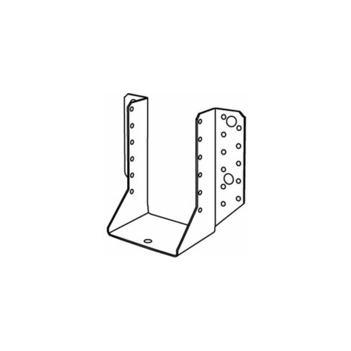 ART 81501 Balkenschuh Stahl Typ A 50 x 105 sendzimirverzinkt FS