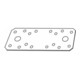 ART 81503 Flachverbinder Stahl 133 x 55 x 2,5 sendzimirverz. FS-1