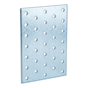 ART 81506 Lochplatte Stahl 140 x 100 x 2 sendzimirverz. FS-1