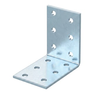 ART 81507 Lochplattenwinkel Stahl 100 x 200 x 100 sendzimirverz. FS