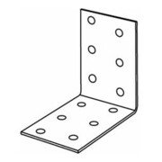 ART 81507 Lochplattenwinkel Stahl 80 x 80 x 60 sendzimirverz. FS-3