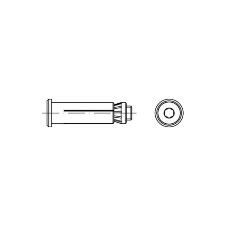 ART 82031 LINDAPTER-Hollo-Bolt A 4 HBSTCSK 16-Größe 1 S