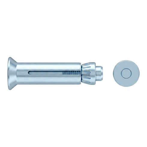 ART 82031 Lindapter Hollo Bolt mit Sechskantschraube, Stahl 10.9