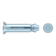 ART 82031 Lindapter Hollo Bolt mit Sechskantschraube, Stahl 10.9-1