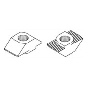 ART 87015 Hammerkopfmutter St. gal Zn 10 mm, M 8 niedrige Form gal Zn K-1
