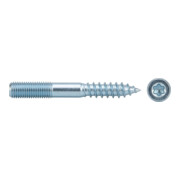 ART 88149 Stockschraube Stahl Typ 23E M 10 x 80 galv. verzinkt gal Zn S-1