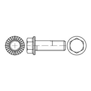 ART 88913 RIPP Sechskant-Flanschschrauben mit Sperr-Rippen, Flansch, Vollgewinde