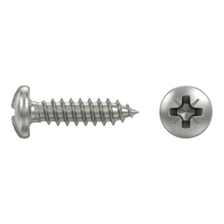 ART 89096 Spanplattenschrauben Hako CE, Edelstahl, blank