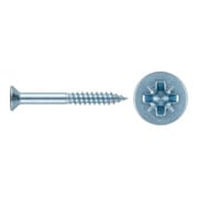 ART 89097 Spanplattenschrauben Senkkopf CE St. 6 x 140/70 -Z gal ZnC gal ZnC S