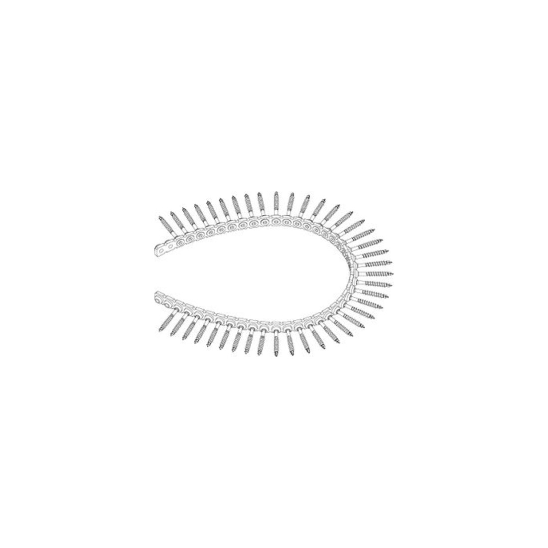 ART 89151 Schnellbauschraube gegurtet  phosphatiert FS 8151