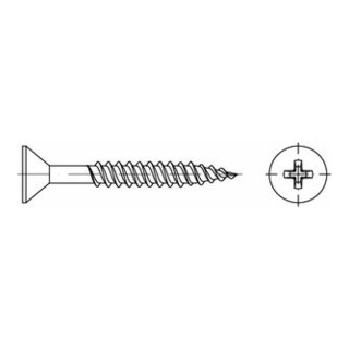 ART 89155 Schnellbauschraube Stahl 3,5 x 30/24 -H phosphatiert FK
