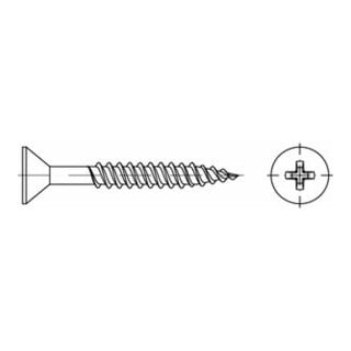 ART 89155 Schnellbauschraube Stahl 3,5 x 30/24 -H phosphatiert FS