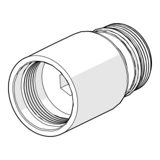 Articulation à rotule Hansa M18,5 x 1 cachette