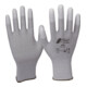AS-Arbeitsschutz Handschuhe Gr.L grau/weiß Nylon-Carbon m.Polyurethan EN 388,EN 16350 Kat.II-1