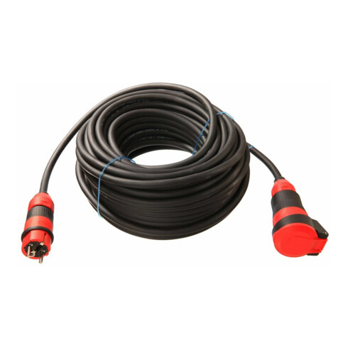 as-Schwabe Câble de rallonge 25m SCHUKOultra, H07RN-F3G1,5