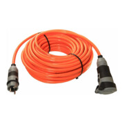 as-Schwabe Câble de rallonge SCHUKOultra 25m H07BQ-F 3G2,5 orange