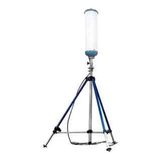 as-Schwabe EnergyTube XL 500 W, avec trépied pro XXL 70 000 lumens, H 4,60 m
