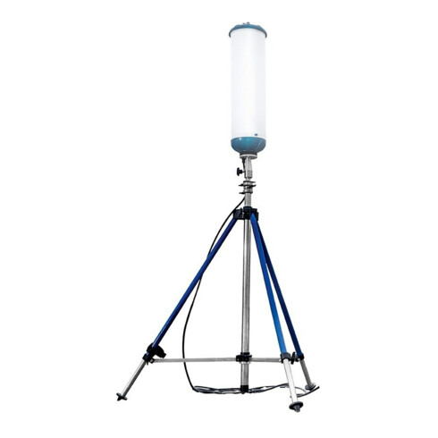 as-Schwabe EnergyTube XL 500 W, avec trépied pro XXL 70 000 lumens, H 4,60 m