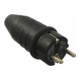 as-Schwabe Fiche en caoutchouc plein 230V / 10/16A-1