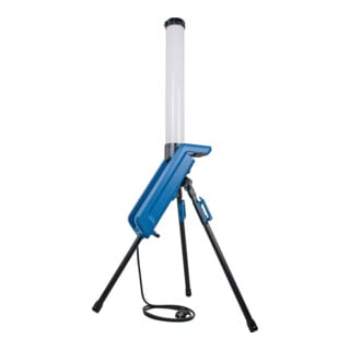 as - Schwabe LED-Lichtsäule 70W 360° 7.000 Lumen klappbar IP44 Höhe 1,35m