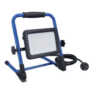 as - Schwabe LED-Mobil-Strahler 50W 6000 Lumen IP65 schwarz blau