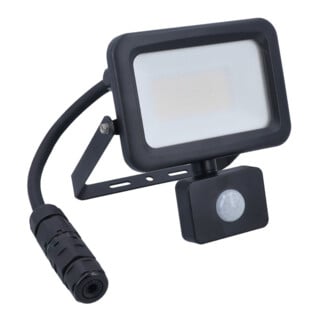 as - Schwabe LED-Strahler 30W 3600 Lumen IP65 mit Bewegungsmelder