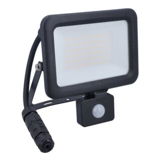 as - Schwabe LED-Strahler 50W 6000 Lumen IP65 mit Bewegungsmelder
