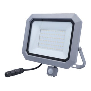 as - Schwabe LED-Strahler SlimLinePro 50W 6500 Lumen mit Bewegungsmelder