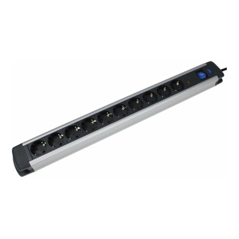 as-Schwabe Multiprise ALUX 10 prises avec câble 1,5 m