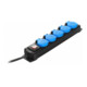 as-Schwabe Multiprise professionnelle 5 prises 4,5m H07RN-F3G1,5-1
