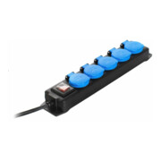as-Schwabe Multiprise professionnelle 5 prises 4,5m H07RN-F3G1,5