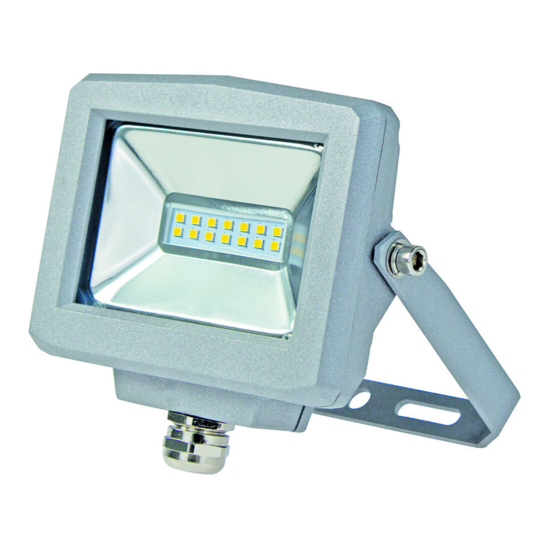 as-Schwabe Projecteur LED puce SAMSUNG 10W, IP65, SLIM-Line