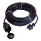 as-Schwabe Rallonge en caoutchouc 50 m H05RR-F 3G1,5 noir-1