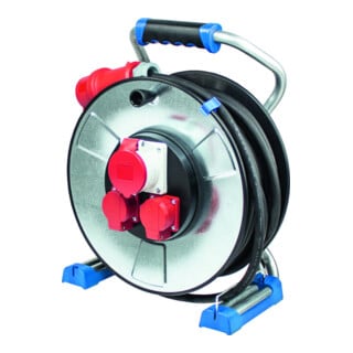 as-Schwabe Tambour de câble métallique XPERTS IRON-COAT 25 m