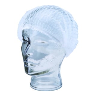 ASATEX Cagoule, 52 cm, non-tissé, blanc, 100 pcs/sac