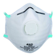 ASATEX Feinstaub-Maske, FFP2 NR D, weiß, mit Ventil, (1Stück, 1Box, 15 Stück)-4