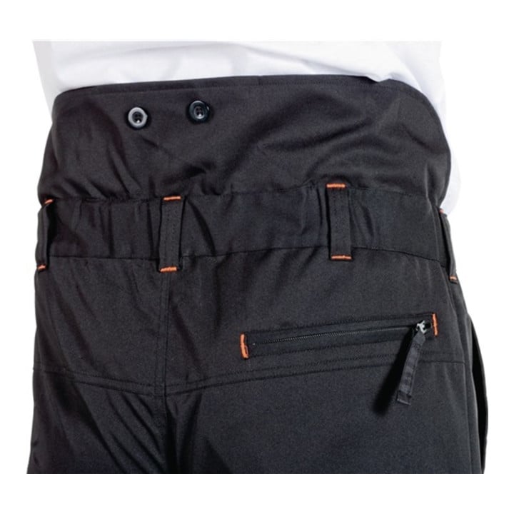 Asatex Forst-Hose-Softshell Gr.XXXL, EN 381-5 Form A Kl.1 schwarz/orange