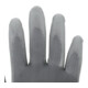 Asatex Handschuhe PU grau Nylon Feinstrick mit Strickbund-5