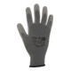Asatex Handschuhe PU grau Nylon Feinstrick mit Strickbund-1