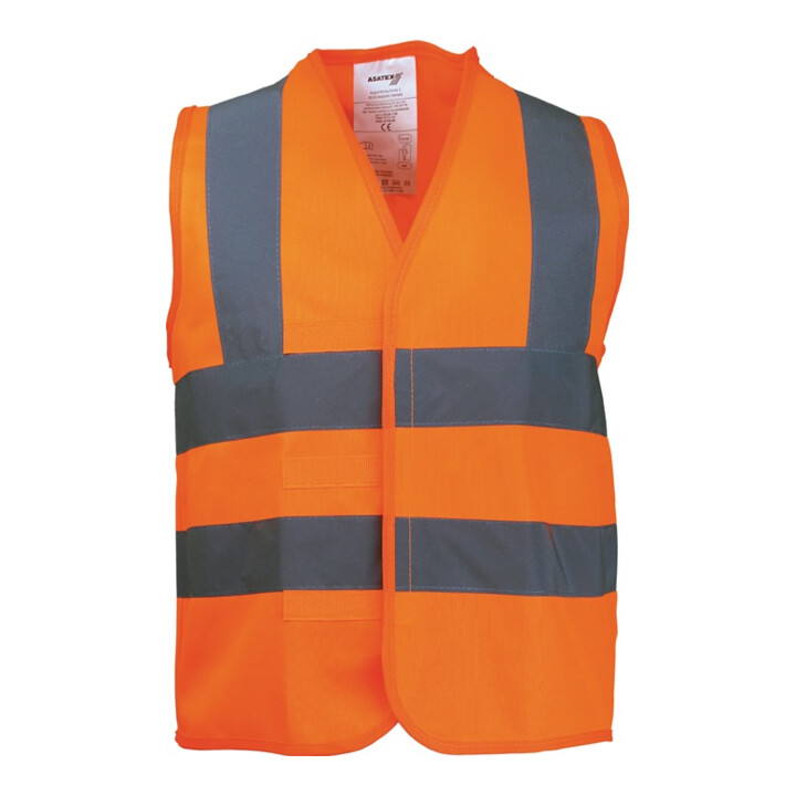 Asatex Kinderwarnweste Gr.universal orange 100% PES