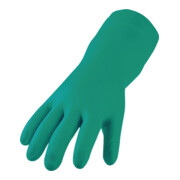 Asatex Nitril-Schutzhandschuh, EN388/374 Kat. III, grün, lebensmittelgeeignet