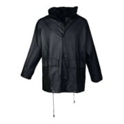 Asatex Regenjacke PU-Stretch mit Kapuze EN343 Kl.2 schwarz