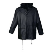 Asatex Regenjacke PU-Stretch mit Kapuze EN343 Kl.2 schwarz