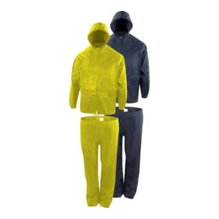 ASATEX Regenset (Hose/Jacke), Gr. L, gelb