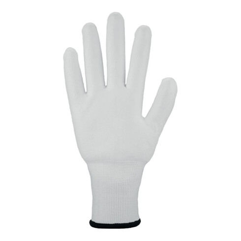 Asatex Schnittschutzhandschuhe Gr. 11 weiß PU-teilbeschichtet m.Schnittschutz Level 3