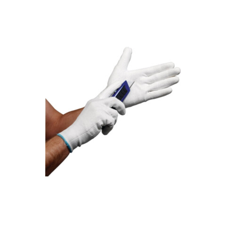 Asatex Schnittschutzhandschuhe Gr. 6 weiß PU-teilbeschichtet m.Schnittschutz Level 3