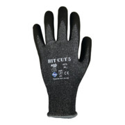 Asatex Schnittschutzhandschuhe HIT CUT 5 Gr.9 grau/schwarz EN 388 Kat.II 12 PA-1