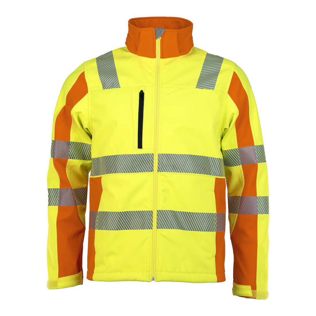 ASATEX Warnjacke Softshell, Prevent, gelb, Gr. 2XL